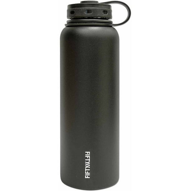 Fifty/Fifty 40oz Double Wall Vacuum Insulated Sport Water Bottle 